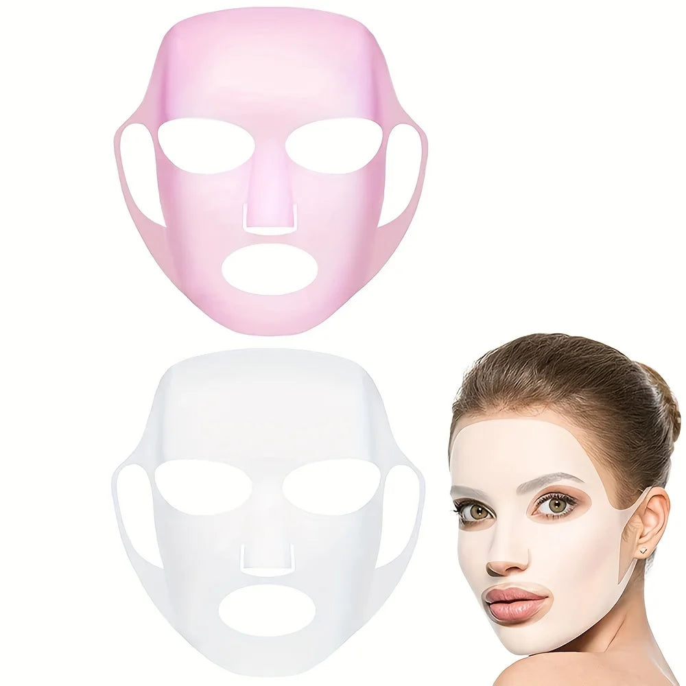 3D Silicone Reusable Mask Cover – Enhances Moisturizing & Skin Care Absorption