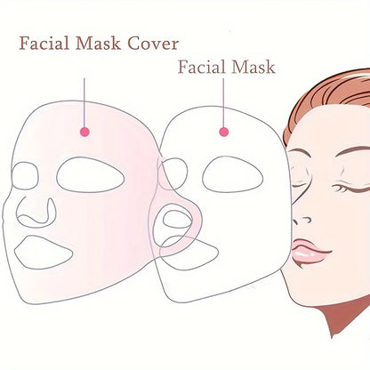 3D Silicone Reusable Mask Cover – Enhances Moisturizing & Skin Care Absorption