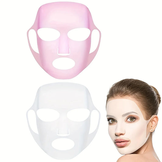 3D Silicone Reusable Mask Cover – Enhances Moisturizing & Skin Care Absorption
